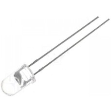 Светодиод LED 5M W Пpозpачный