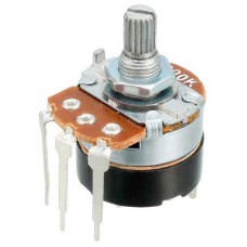 РЕЗИСТОР 100К WH138-4 KC с выкл. вал 6мм