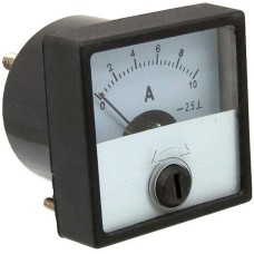 АМПЕРМЕТР 0-10А (40x40) DC М42303 с шунтом