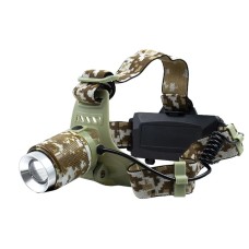 ФОНАРЬ НА ЛОБ 1Д RE-003M-P50 2 акк,+ microUSB, zoom