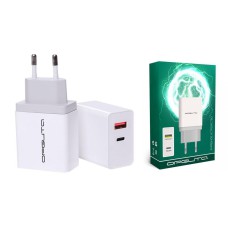 Блок питания 5В 2400mA 2гн.USB, Type-C APU57