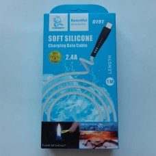 ШНУР USB Aшт.-USB Type-C 1m 2.4A D19T