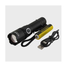 ФОНАРЬ 1Д  H-371-P99 АКК 18650, zoom, шнур TYPE-C, индикатор
