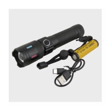 ФОНАРЬ 1Д  H-254-1PM10-TG АКК 18650, zoom, шнур TYPE-C