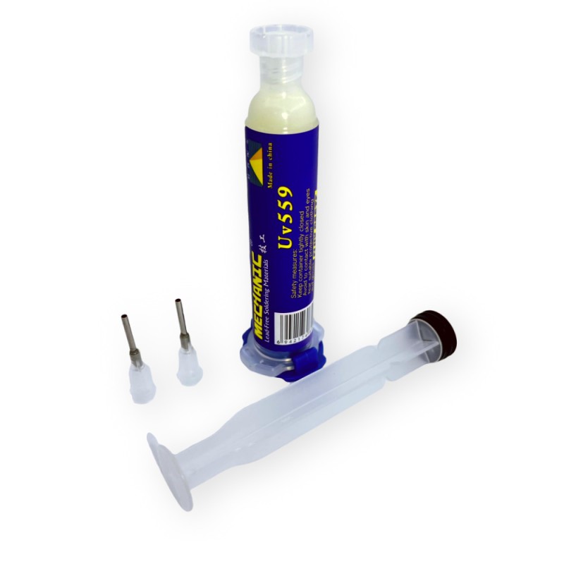 ФЛЮС ПАСТА MECHANIC UF-559 шприц 10мл. ФЛЮС ПАСТА MECHANIC UF-559 шприц 10мл.