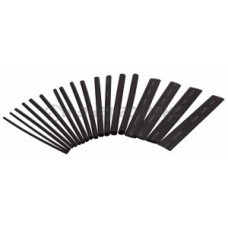 ТУТ НАБОР REXANT КЕМБРИК (1.5 3.5 4 5 6 8 10 мм) 10см 18шт. черный  