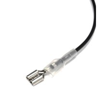 КЛЕММА 6.3мм мама 200мм черный