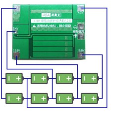 КОНТРОЛЛЕР ЗУ Li-ion 4ячейки 40А с балансировкой