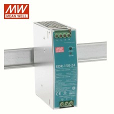 Блок питания 24V 6.5A EDR-150-24 на DIN-рейку 156W Блок питания 24V 6.5A EDR-150-24 на DIN-рейку 156W