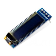 ДИСПЛЕЙ OLED 128*32 разрешение 4 конт.белые символы IIC/I2C ДИСПЛЕЙ OLED 128*32 разрешение 4 конт.белые символы IIC/I2C