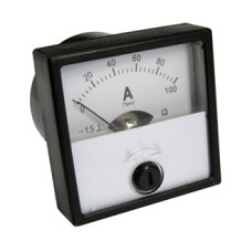 АМПЕРМЕТР 0-100А (40x40) DC М42303