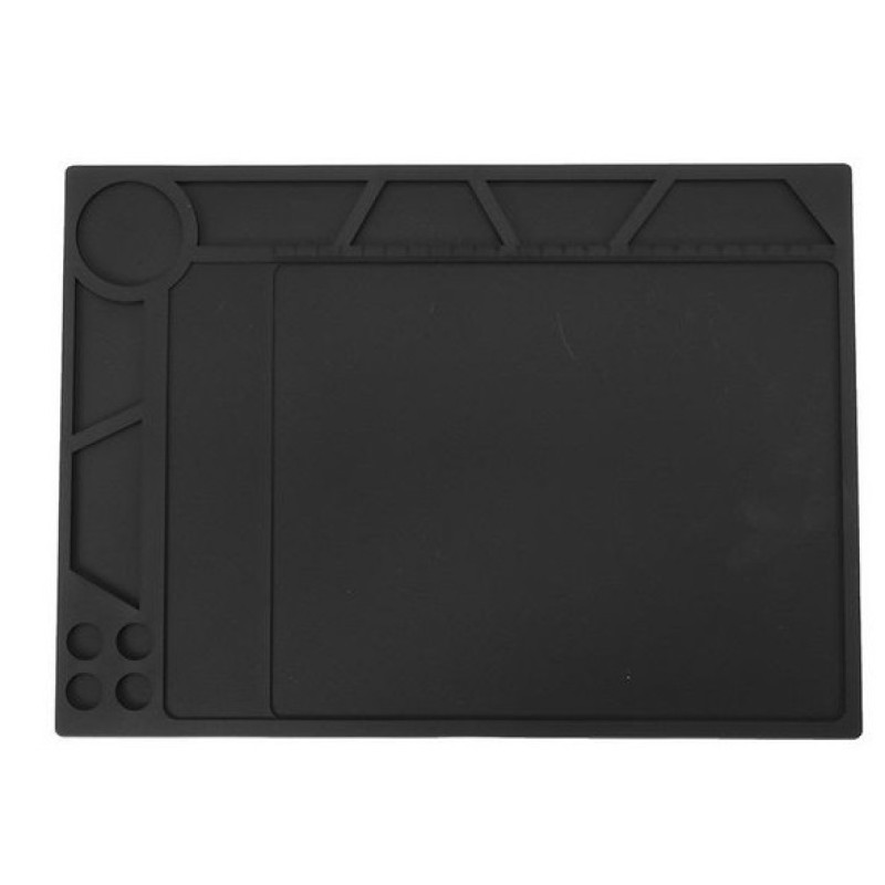 КОВРИК паяльный силиконовый 329х208х2.6см КОВРИК паяльный силиконовый 329х208х2.6см