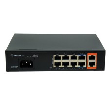 ХАБ 8*100 Mb M-PS8200G-V2 PoE (IEEE802.3 af/at/bt) 120W