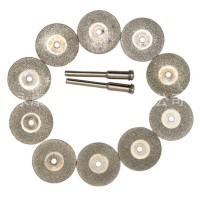 НАБОР ДИСКОВ отрезных, алмазных d30мм