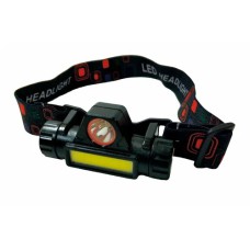 ФОНАРЬ НА ЛОБ 1 диод HT-665A, СОВ 1, аккум.18650, магнит