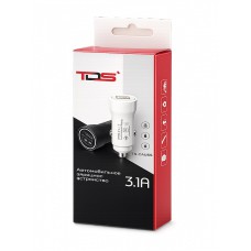 Блок питания 5В AUTO 3.1A 2USB CAU36