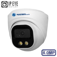 ВИДЕОКАМЕРА IP MT-DM4.0IP20G-M PoE (2,8mm) 4Мп с микрофоном