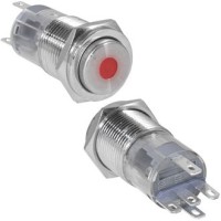 КНОПКА LAS2GQPH-11ZD/R/N антиванд.СФ 12-24V 3A