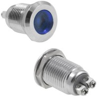 Светодиод LED B GQ12D-B синий 12-24V 12mm