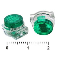 КЛЕММА HJKT5 (UG) скотчлок (-30+70, 0.4-0.9mm) с гелем, проходной