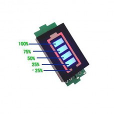 LED-индикатор заряда Li-ion 7.4В 2S