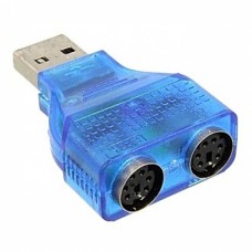 ПЕРЕХОДНИК USB штекер- 2*PS/2