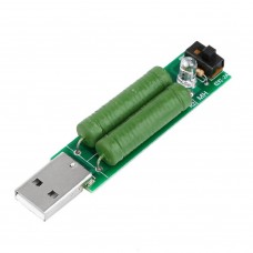 НАГРУЗКА USB регулируемая 5V 1-2A